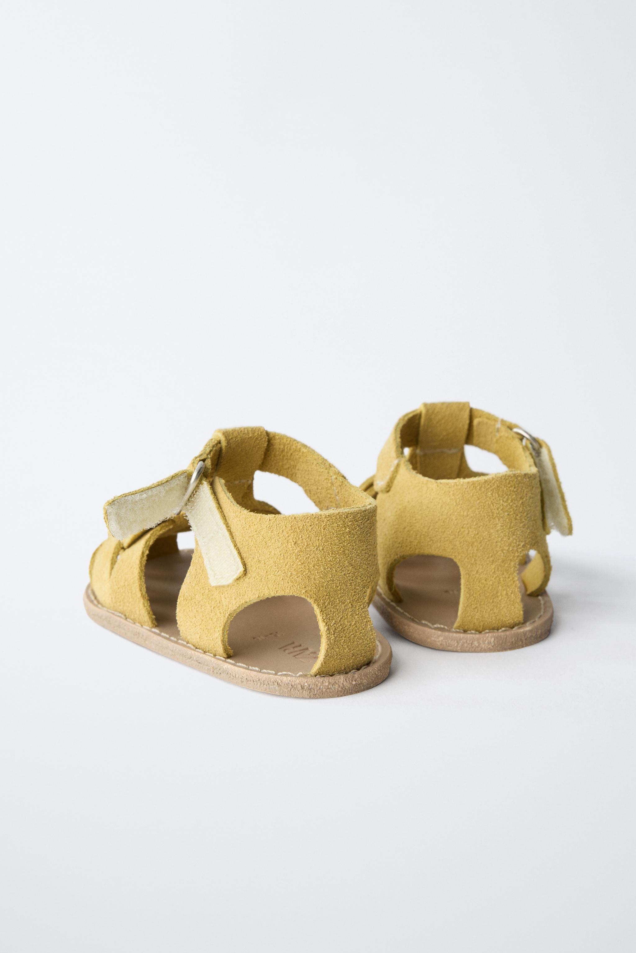 SANDALES STYLE PLAGE EN CUIR